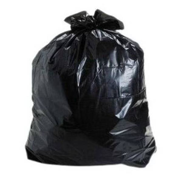 MDF 35 x 50 Regular Black Commercial Bags Made in Canada 200 Pcs