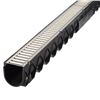 Image 1 : Linear Drainage Channel With Metal Grate Cover – 80 Inches