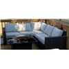 Image 1 : Allen + Roth Palmore Conversation Sectional with Cushions **Only Sectional*