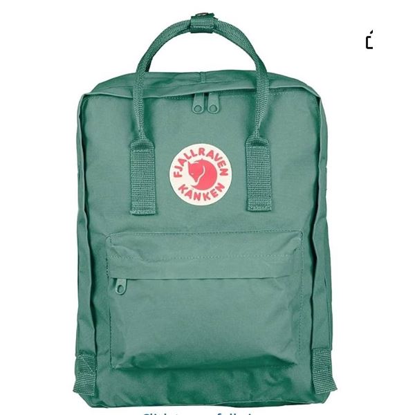 Fjallraven Kanken Backpack, Frost Green