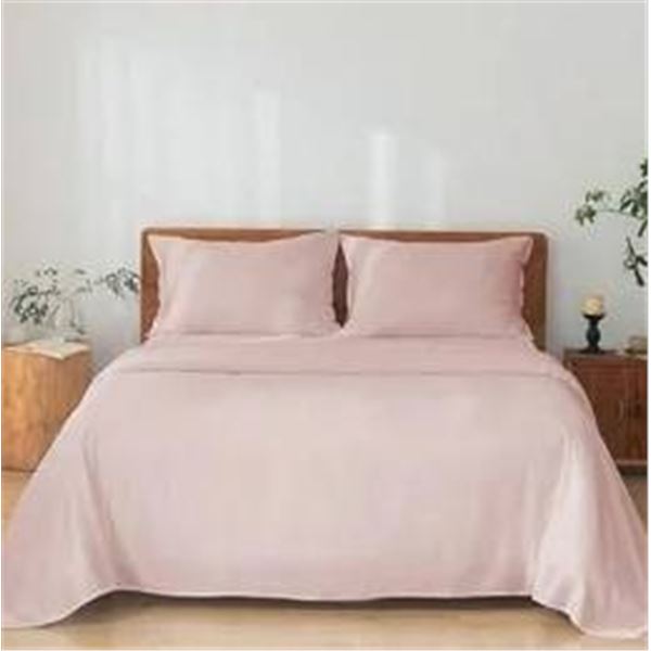 Comfy Bamboo World 8800 Gold Series Queen Sheet Set, 4 Pieces – Pink
