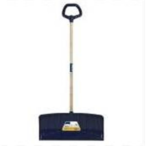 Rona All-Purpose Snow Shovel with Wooden Handle and Plastic Blade