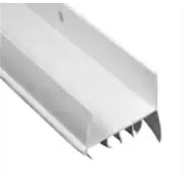 LOT OF 3 – Polar Bear 2675SPB U-Shape Door Bottom 33 3/4 Inch White Vinyl and Foam