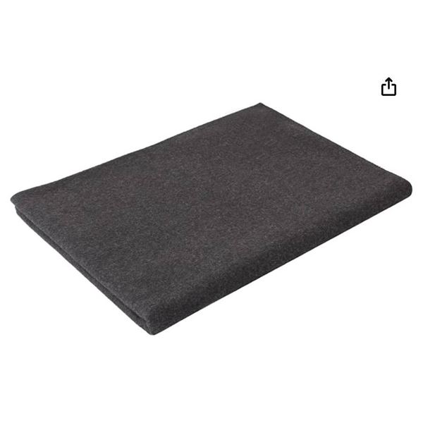 Rothco Wool Blanket 62×80 Inch in Grey