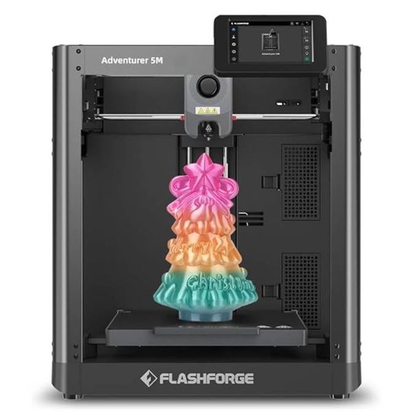 FlashForge AD5M 3D Printer With Print Size 220x220x220mm