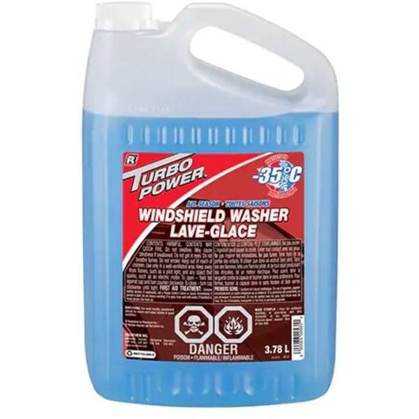 Turbo Power Windshield Washer Fluid -35.  4 x 1 US Gallon