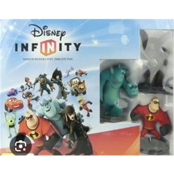 Disney Infinity Starter Pack for Nintendo Wii with Figures