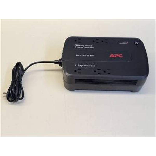 APC Back-UPS 350, 6-Outlet Uninterruptible Power Supply