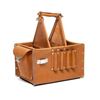 Image 1 : Tuff Tote Leather Tool Caddy with Multiple Compartments