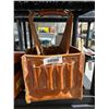 Image 2 : Tuff Tote Leather Tool Caddy with Multiple Compartments