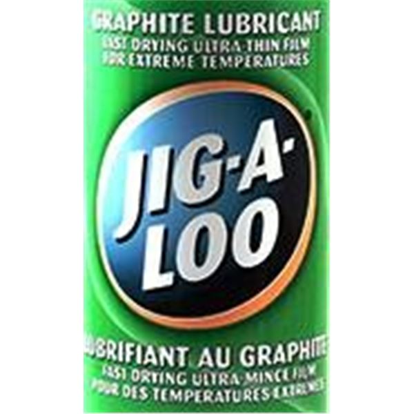 Jig-A-Loo Graphite Lubricant Spray, 3 x 311g (11 Oz)