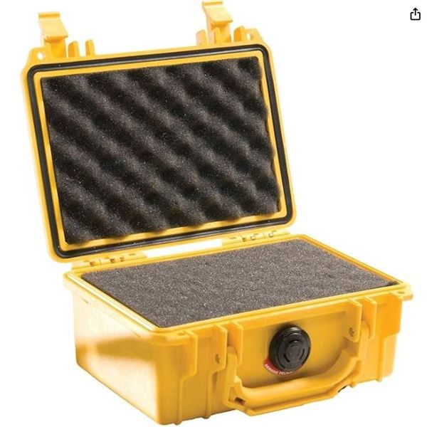 Pelican 1120 Case with Part No. 1120-000-240 in Yellow