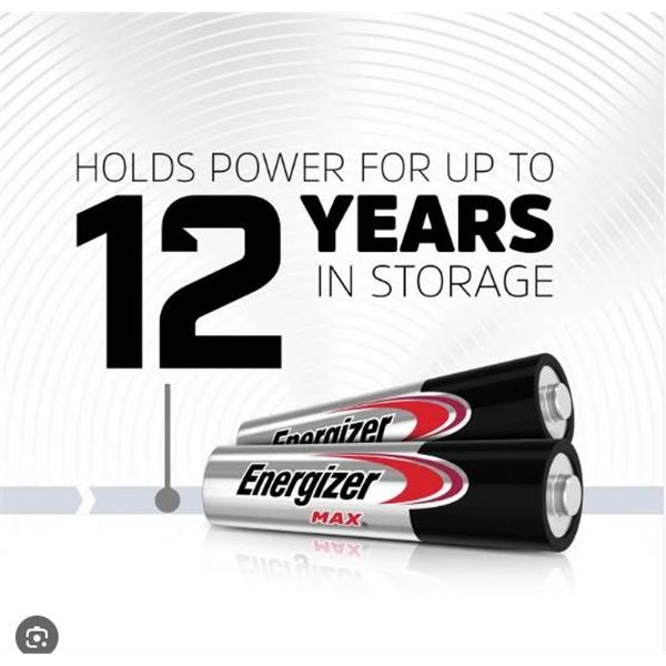 6 PACKS OF 4 – Energizer Max AAA Batteries