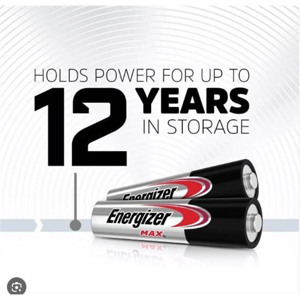 7 PACKS OF 4 – Energizer Max AAA Batteries
