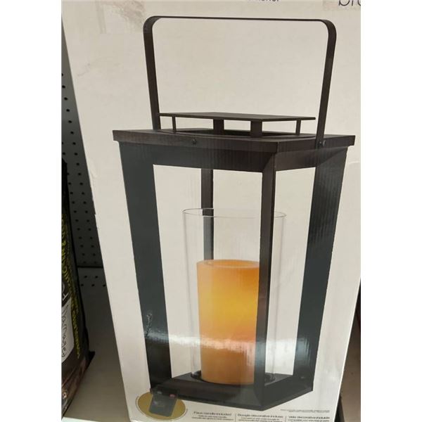 Indoor/Outdoor Pillar Candle Lantern by GX Brands