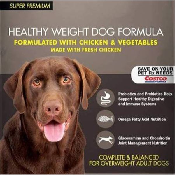Kirkland Healthy Weight Dog Formula, 18.14 kg