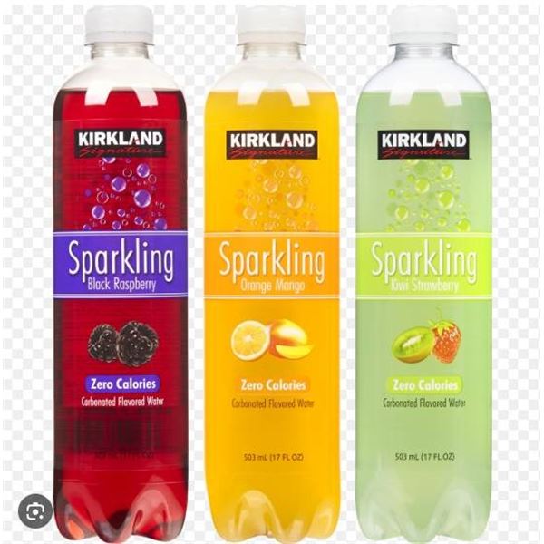 Kirkland Signature Sparkling Beverages, 23 x 503mL