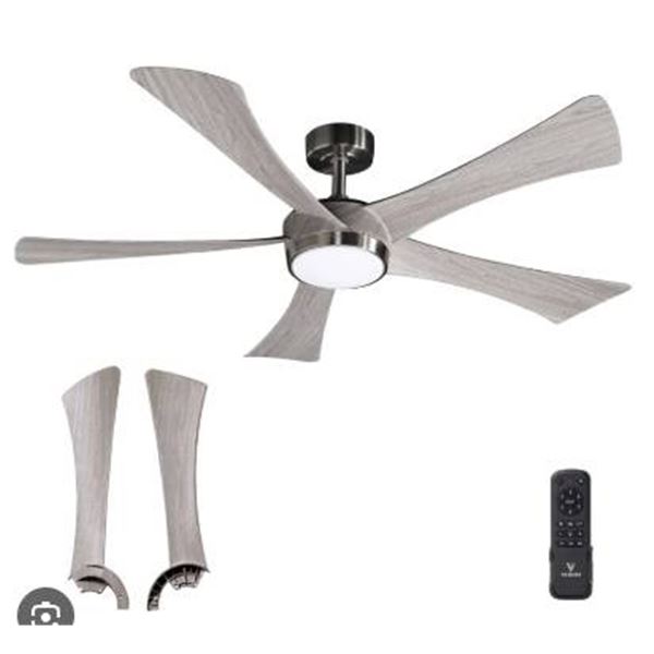 Vagizm 52″ Ceiling Fan with Remote Control