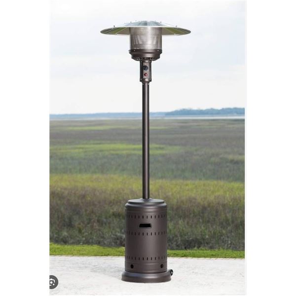 Fire Sense Propane Patio Heater with Dome Reflector