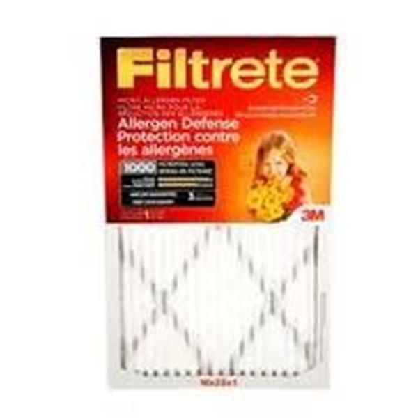 3-Pack Filtrete 16x25x1 Micro Allergen Filters, MPR 1000