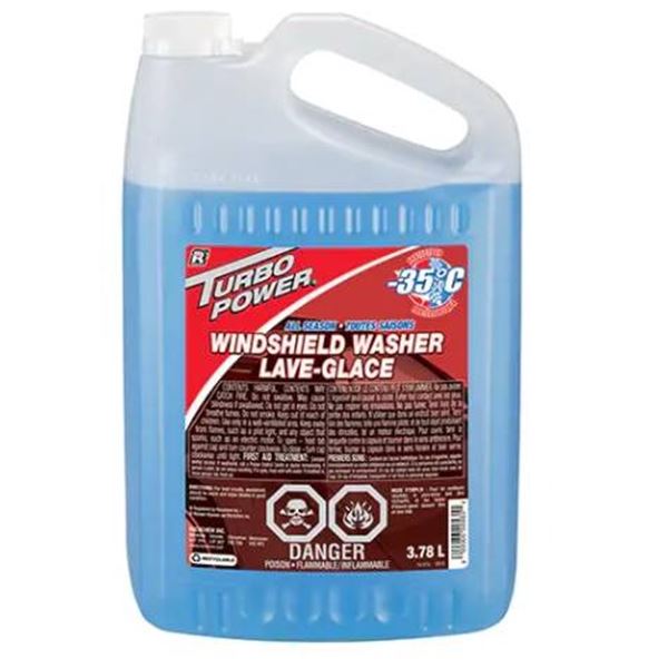 Turbo Power Windshield Washer Fluid 15-215H52 4 x 1 US Gallon