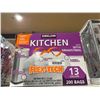 Image 2 : Kirkland Flex-Tech 13 Gallon Drawstring Kitchen Bags, 200-Count