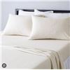Image 1 : 6-Piece Cotton Knit Queen Sheet Set