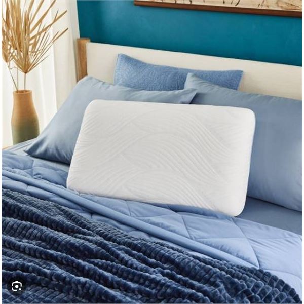 Novaform Soothing Cool Plus Gel Memory Foam Pillow, Queen