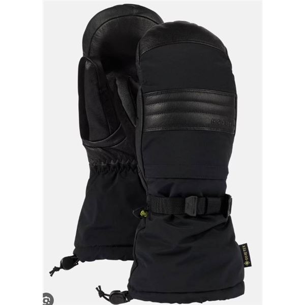 Burton MB Gore MTN Gloves in True Black with Gore-Tex Technology
