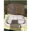 Image 3 : Lot of 2 – Bentgo Kids Lunch Box with Multi-Compartment Design, Plastic Construction