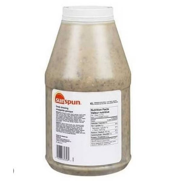 Sunspun Greek Dressing Vinaigrette 4L