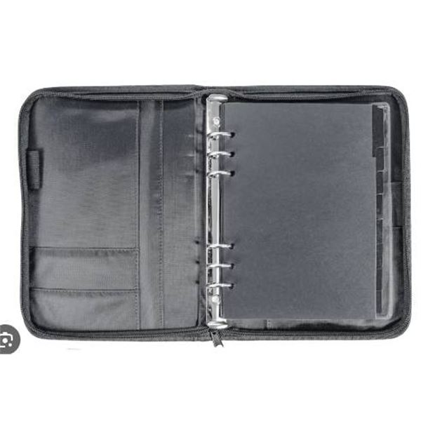 Lot of 3 Hilroy 2-Inch Zipper Binder, Gray