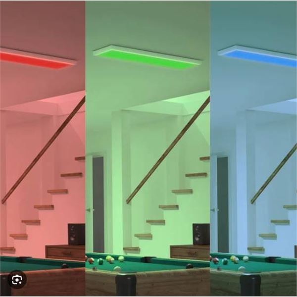 Skyshade Trilogic Smart LED Panel With Remote and Control Technology 1’x4′