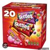 Image 1 : 1.1 kg Assorted Candy Mix Featuring Skittles, Starburst, and Hubba Bubba