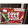 Image 2 : Cove Soda Probiotic Soda Variety Pack, Cranberry and Ginger Ale, 24 Cans
