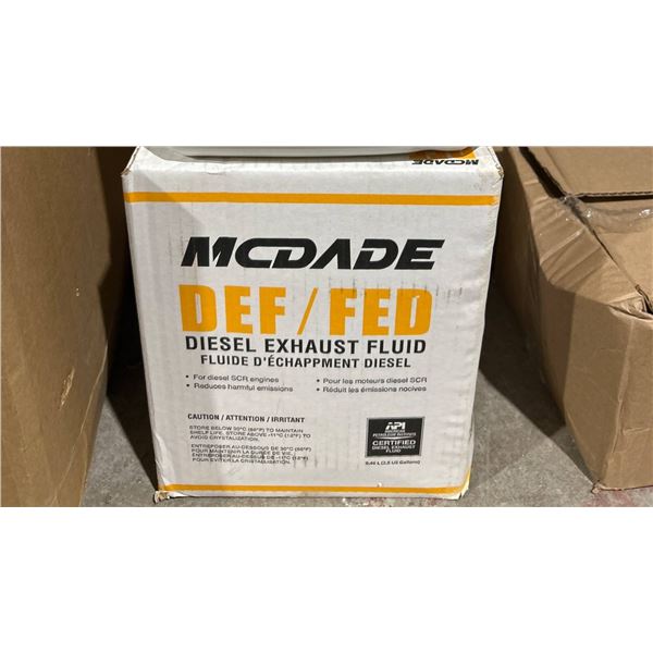 McDade DEF/FED Diesel Exhaust Fluid – 9.46L Jug