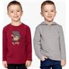 Image 1 : Pekkle 2-Pack Boys’ Long Sleeve T-Shirt Set, Size 5