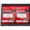 Image 2 : Lot of 2 Task Premium Aluminum Oxide Sandpaper 100 Grit, 5 Sheets Per Pack