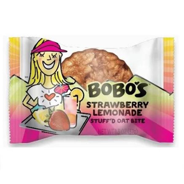 Bobo’s Strawberry Lemonade Flavour Stuff’d Gluten-Free Oat Bites – 24 Pac