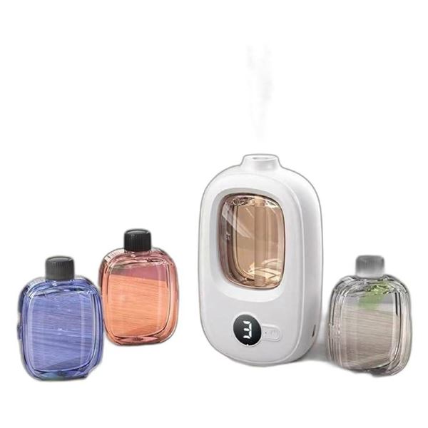 Aromatherapy Diffuser with Two Essential Oils – Pink and Blue – 50ml Each