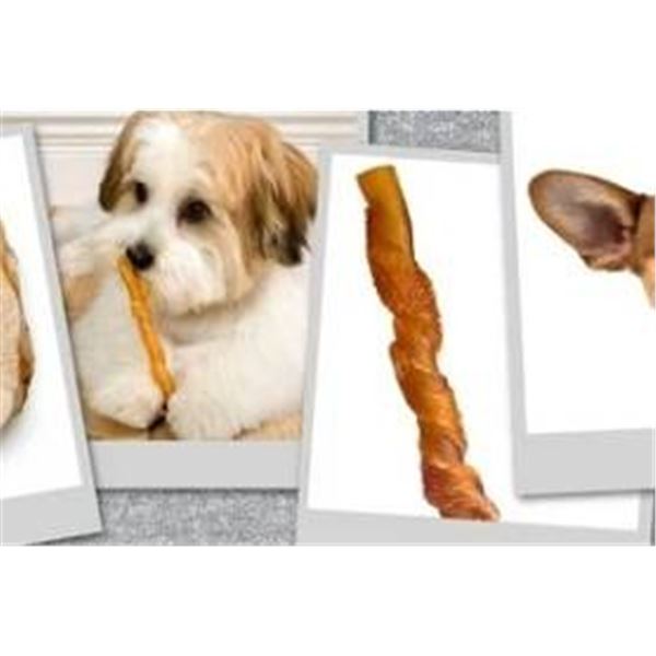 Lot of 3 Hartz Oinkies Porkalicious Mini Twists 32-Pack Dog Chew Treats