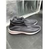 Image 1 : Black Slip-On Athletic Shoes with White Soles Size 43