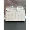 Image 2 : Apple Lightning to USB Cable (1m) for iPhone Lot Of 2