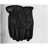 Image 1 : Watson Gloves 587 Rang Rider Black Unlined Deerskin Leather Glove Size Large