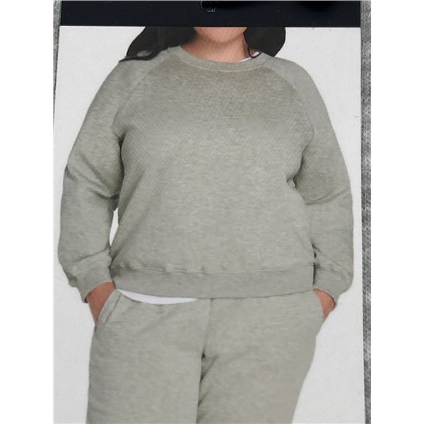 GAP Gray Sweatshirt, Women’s Size XXL/TTG, Long Sleeve Crew Neck