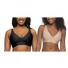 Image 1 : Buffalo David Bitton Wire-Free Seamless Bras, L/G, 2-Pack