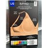 Image 3 : Buffalo David Bitton Wire-Free Seamless Bras, L/G, 2-Pack
