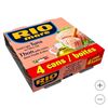 Image 1 : Rio Mare Solid Light Tuna in Olive Oil, 640g (4 x 160g), Made in Italy