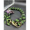 Image 4 : Weaver Leather Livestock Adjustable Poly Neck Rope, Lime/Black