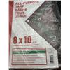 Image 2 : Homebase All-Purpose Tarp 8 x 10 ft with 5.5 Mil Thickness